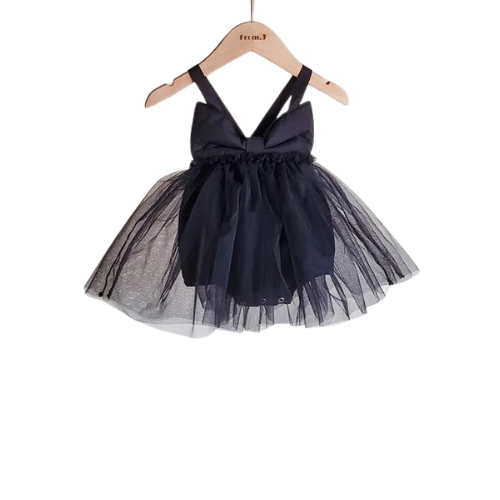 Black Bow Onesie + Tutu