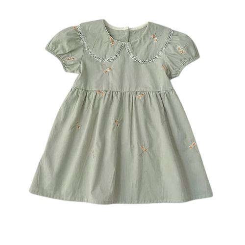 Sage + Daisy Embroidered Dress