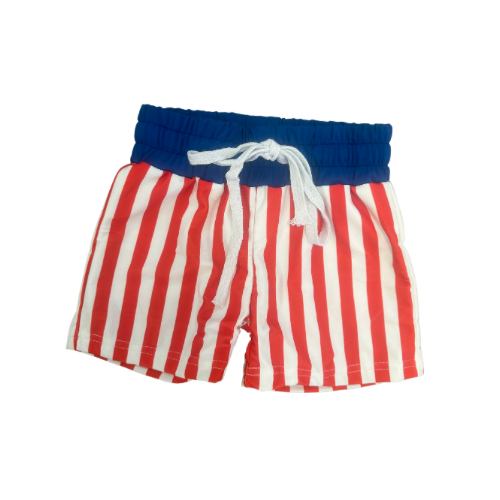 Boys 4th of July Swim Shorts